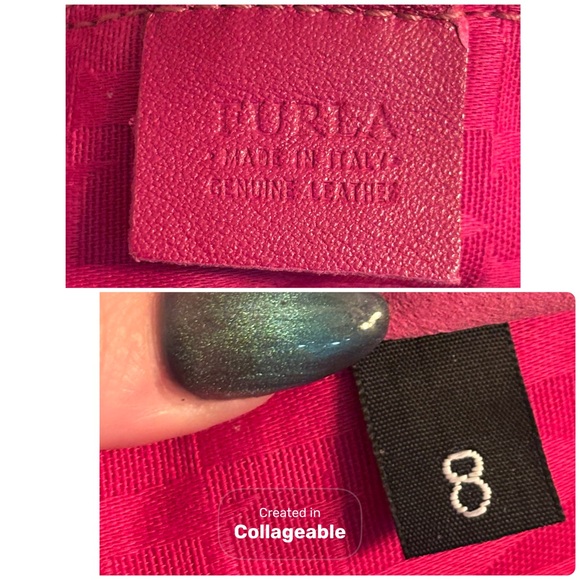 Furla Floral Mini Leather Bag - Picture 8 of 17